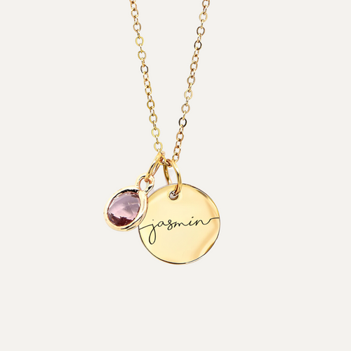 Cos & Coon™ Birthstone Name Necklace