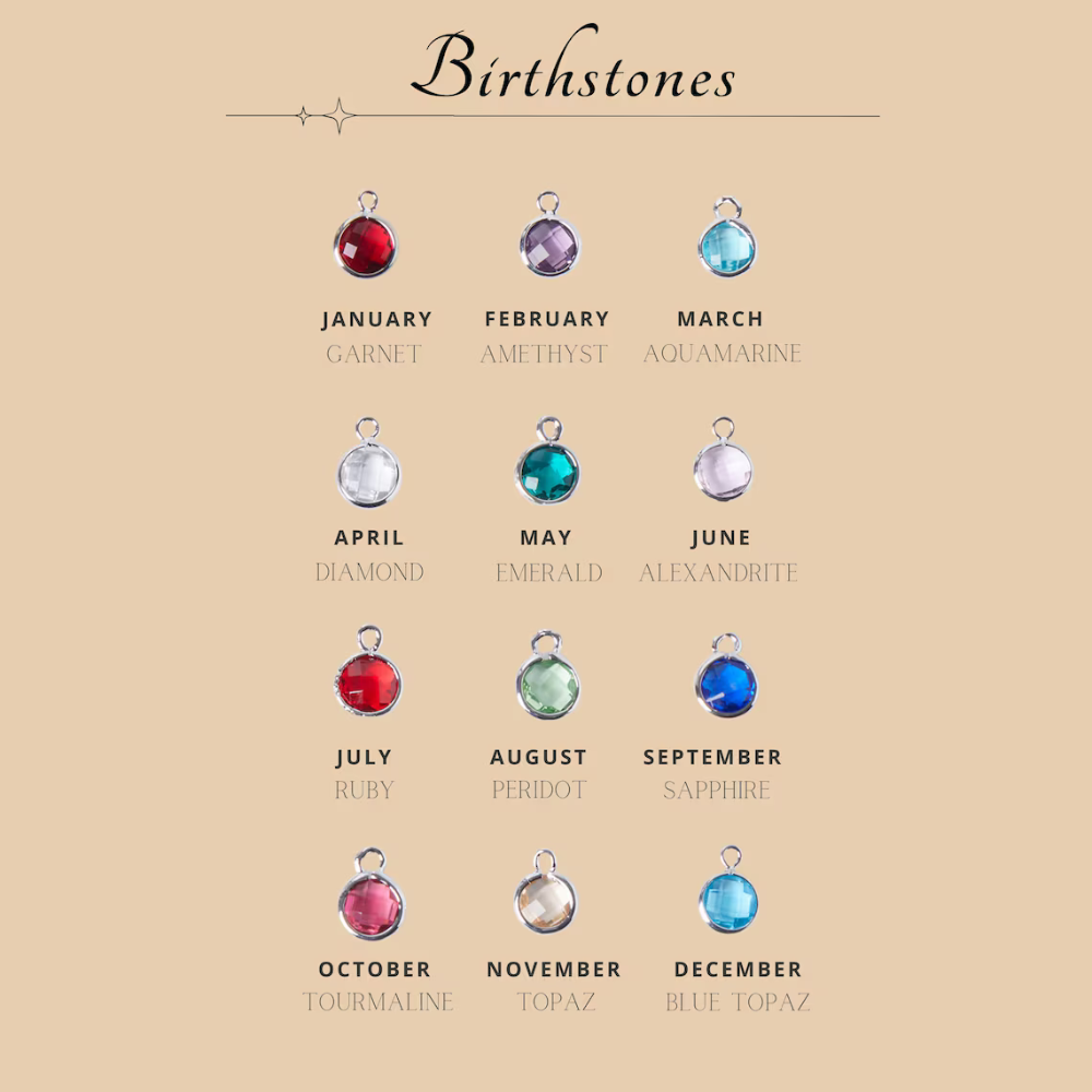 Cos & Coon™ Birthstone Name Necklace